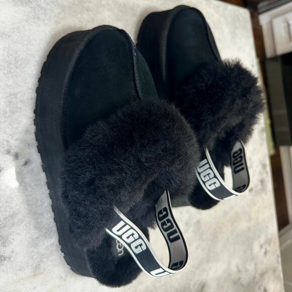 UGG Disquette Women's Slipper, Size 10 - Black - Picture 7 of 8